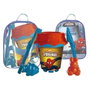 Unice Set de jouets de plage Spiderman avec sac à dos seau et 7 pièces