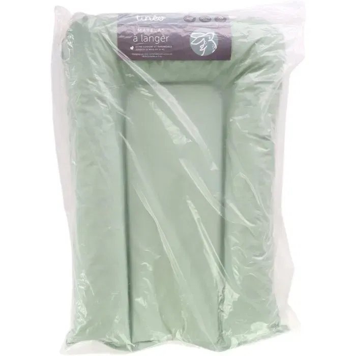 Matelas à langer Tineo Flocons - PVC imperméable 50x70 cm - Matelas moelleux confort sécurité bébé avec bords rehaussés