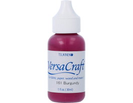 Tsukineko VERSACRAFT Encre Textile Bermellón Recharge 30ml