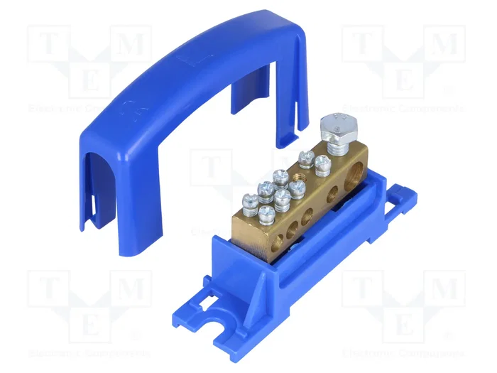 PAWBOL Barrette de jonction d'alimentation 125A 500V