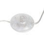 BigBuy Home Lampadaire Argenté Verre Fer 40 W