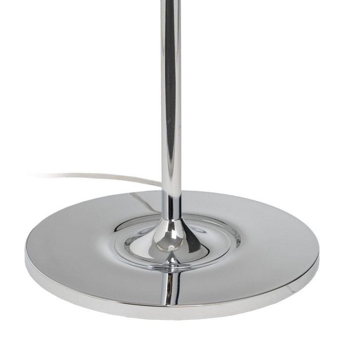 BigBuy Home Lampadaire Argenté Verre Fer 40 W