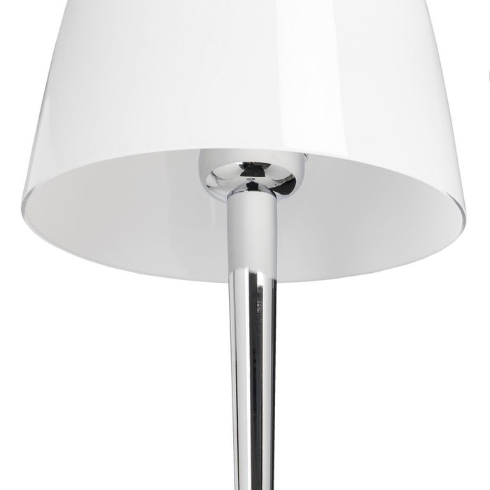 BigBuy Home Lampadaire Argenté Verre Fer 40 W