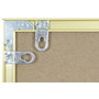 DKD Home Decor Cadre Abstrait Moderne Bleu et Doré (Lot de 2)