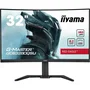IIYAMA GCB3280QSU-B2 - Ecran PC Gamer incurvé 31.5 pouces - QHD 2560 x 1440 - 180Hz - Temps de réponse 0.2 ms - Panneau VA 1500R - Réglable en hauteur