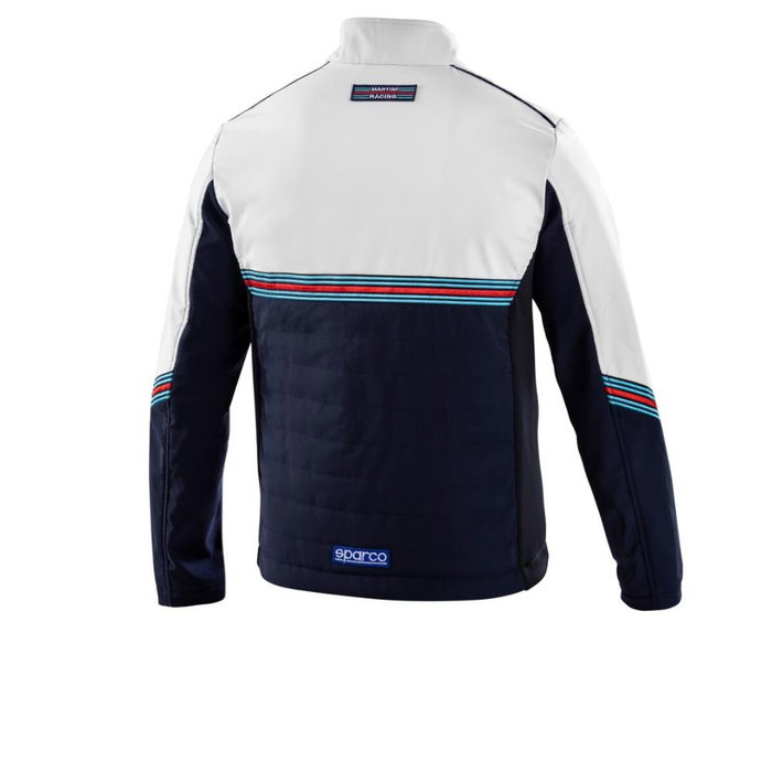 Sparco Veste Softshell Martini Racing XL Bleu Marine/Blanc Sparco Veste Softshell Martini Racing XL Bleu Marine/Blanc