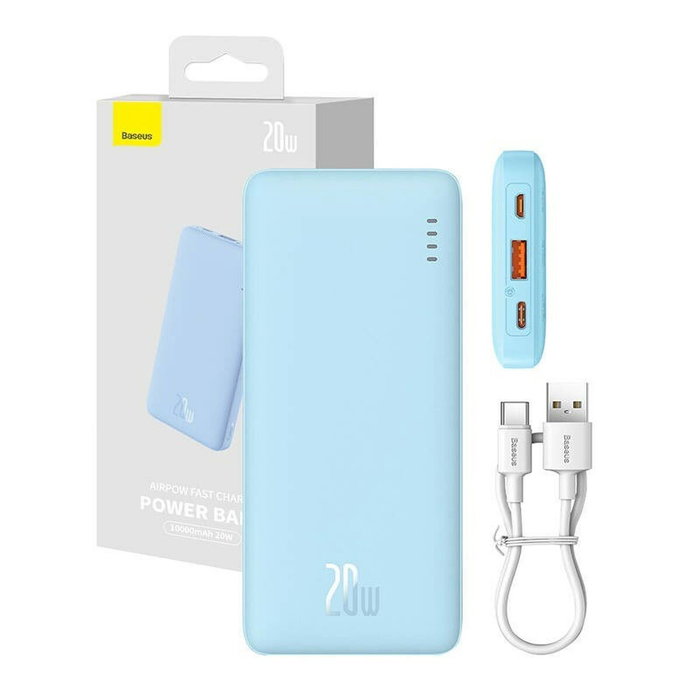 Baseus Powerbank P10022801313-00 Bleu 10000 mAh