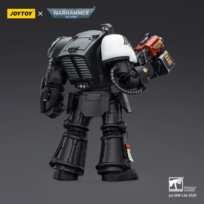 Joy Toy (CN) Warhammer 40,000 figurine Raven Guard Terminator 2 avec Power Fist et Storm Bolter 14 cm