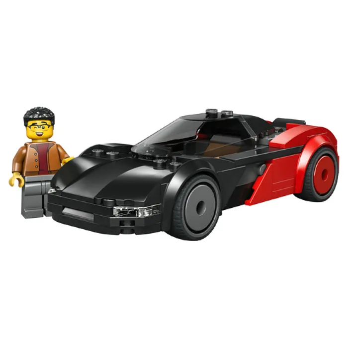 Lego City 60486 Jeu de Construction La Supercar Électrique - Minifigurine de Pilote Incluse - Idée Cadeau Enfants 5 ans et plus
