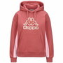 Sweat à capuche femme Kappa Felad Beige