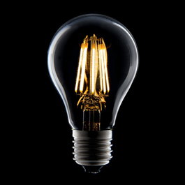 Bombilla LED E27 8W 547Lm 2000ºK Filamento