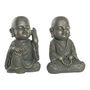 Figurine Décorative DKD Home Decor Fibre de Verre Moine (2 pcs) (27 x 27 x 40 cm)