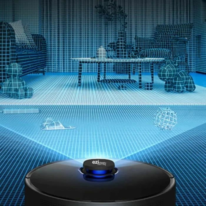 Eziclean I-Bot Z7 Smart - Robot Aspirateur Laveur Connecté