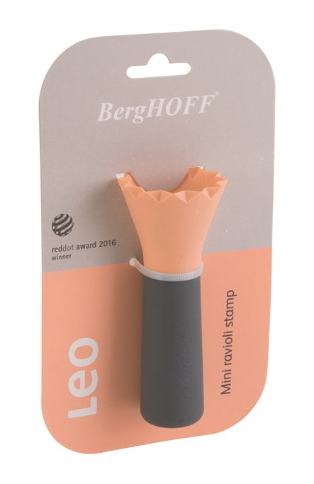 Berghoff 3950009 Sello Ravioli Mini - Moule pour Ravioli Maison, Forme Parfaite, Manche Confortable et Facile à Nettoyer