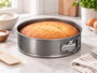 KINVARA Moule rond en acier gris 24cm