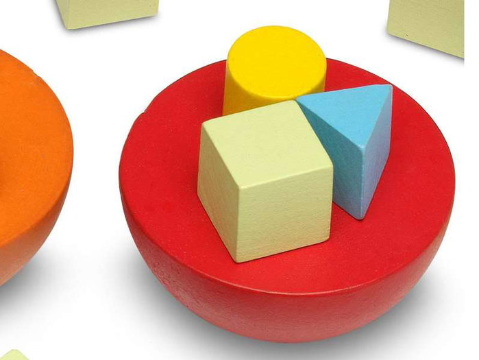 Cayro Equilibry - Jeu d'équilibre en bois pour 2 joueurs - Recommandé de 3 à 5 ans - Version multilingue