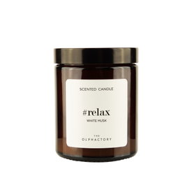 The Olphactory Bougie parfumée Relax White Musk 135 g - Parfum d'intérieur Unisexe