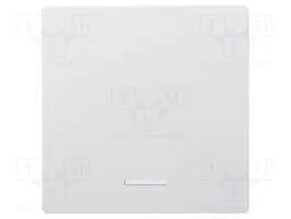ELTAKO Capuchon blanc polaire mat