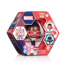 Wow stuff Figurine Wow! Pod Marvel Falcon avec éclairage à capteur de mouvement
