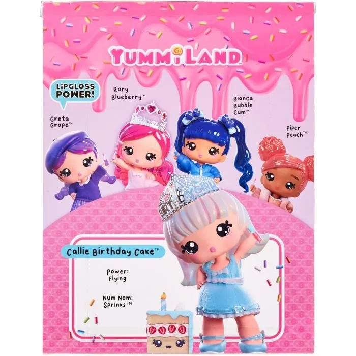 Yummiland Poupée à Coiffer et Câliner Callie 25 cm avec Animal de Compagnie Num Nom et Baume à Lèvres Parfumé - Jouet Enfant Dès 4 Ans Yummiland Poupée à Coiffer et Câliner Callie 25 cm avec Animal de Compagnie Num Nom et Baume à Lèvres Parfumé - Jouet Enfant Dès 4 Ans