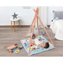 BigBuy Kids Tapis de jeu Teepee-mantita de forêt