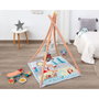 BigBuy Kids Tapis de jeu Teepee-mantita de forêt