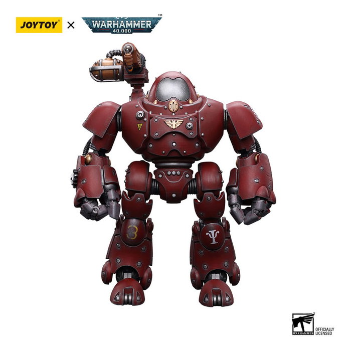 Joy Toy (CN) Warhammer 40k figurine 1/18 Adeptus Mechanicus Kastelan Robot avec Incendine Combustor 12 cm