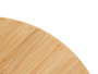 KINVARA Table tournante en bambu Naturel (Lot de 6)