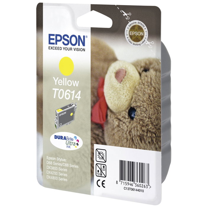 Epson Cartouche d'encre Jaune UltraChrome K3 220 ml pour Stylus Pro 4450 4400 4000