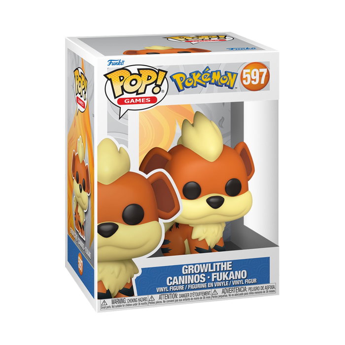 Funko Pokémon POP! Growlithe Figurine Vinyle