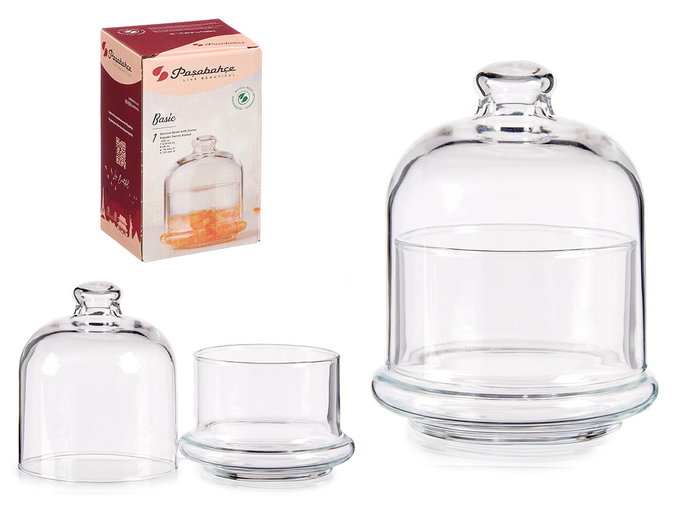 PASABAHCE BOMBONERA MINI BASE ALTA BASIC Transparente PASABAHCE BOMBONERA MINI BASE ALTA BASIC Transparente