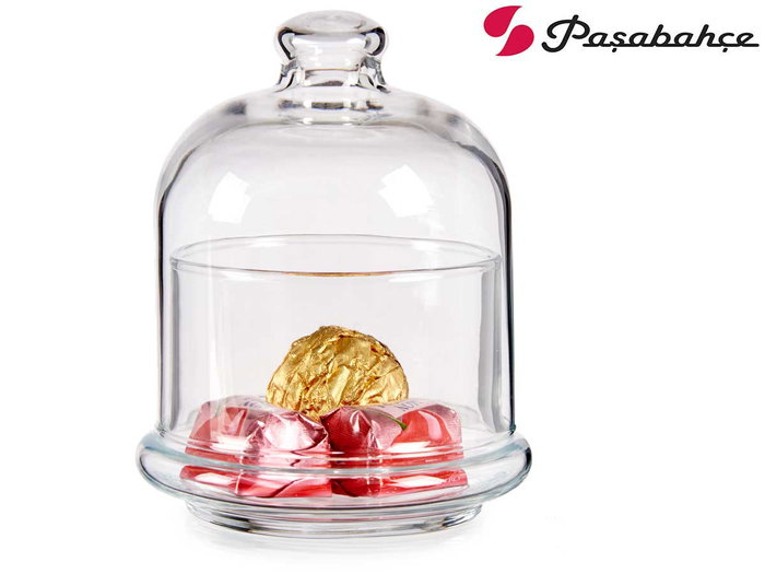 PASABAHCE BOMBONERA MINI BASE ALTA BASIC Transparente PASABAHCE BOMBONERA MINI BASE ALTA BASIC Transparente