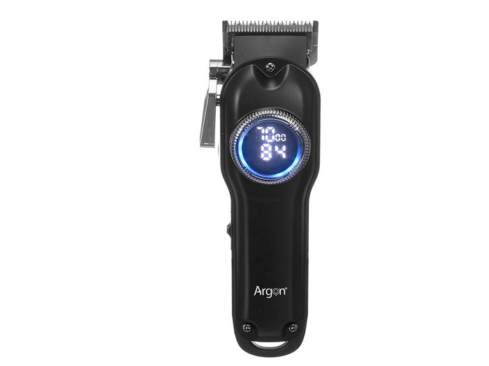 ARGON Machine à couper les cheveux LCD 2000mAh USB C - Noir