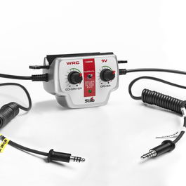 Stilo STIAB0214 - Oreillères / Coussinets antibruit avec connecteur Nexus et filtre, alimentation 9V, pour casques WRC et systèmes de communication