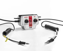 Stilo STIAB0214 - Oreillères / Coussinets antibruit avec connecteur Nexus et filtre, alimentation 9V, pour casques WRC et systèmes de communication