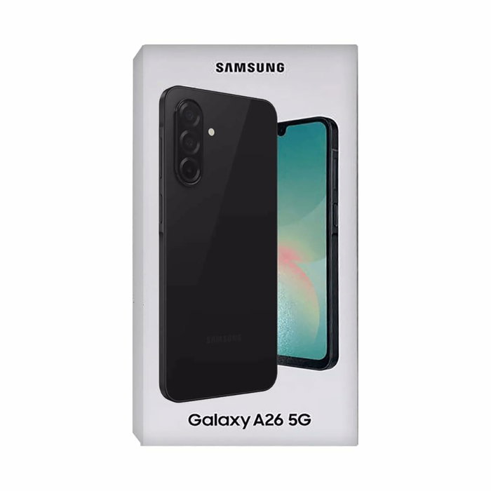 Smartphone Samsung Galaxy A26 5G A266 6,7" Octa Core 6 GB RAM 128 GB Noir Smartphone Samsung Galaxy A26 5G A266 6,7" Octa Core 6 GB RAM 128 GB Noir