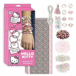 Kit de création de bracelets et colliers Hello Kitty 13 x 28,5 x 4 cm