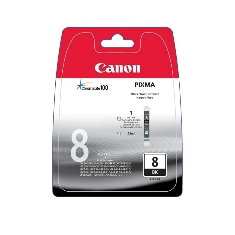 Canon Cartouche d'encre noir CLI-8BK 13 mL pour imprimante PIXMA