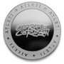 MOCILAB Monnaie de collection officielle Atlético de Madrid - Classic 2025-26 - Thème Coraje y Corazón en nickel - 4 cm avec capsule et étui