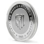 MOCILAB Monnaie de collection officielle Atlético de Madrid - Classic 2025-26 - Thème Coraje y Corazón en nickel - 4 cm avec capsule et étui