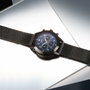 Sector R3253540010 avec cadran bleu et boîtier noir