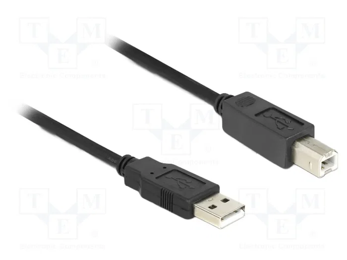 DELOCK Câble USB 2.0 A vers B 11m Noir DELOCK Câble USB 2.0 A vers B 11m Noir