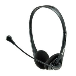 Equip 245305 Casque audio filaire USB type A supra-auriculaire avec micro pour bureau noir
