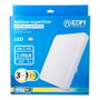 Edm Aplique LED carré extra-plat de surface 24W 3CCT 2490 lm 37x37x6,7 cm