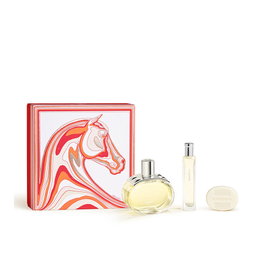 Hermès Étui Barénia 3 pièces - Eau de Parfum 100 ml, Savon 25 gr, Spray 15 ml