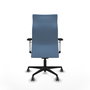 Piqueras Y Crespo Fauteuil Albacete Bleu Ciel, Mécanisme Synchrone, Accoudoirs 1D