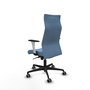 Piqueras Y Crespo Fauteuil Albacete Bleu Ciel, Mécanisme Synchrone, Accoudoirs 1D