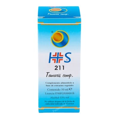 HERBOPLANET Hs 211 Tamaris Comprimés Gouttes 50ml - Complément Alimentaire Cardiovasculaire HERBOPLANET Hs 211 Tamaris Comprimés Gouttes 50ml - Complément Alimentaire Cardiovasculaire