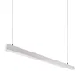 Lifud Luminiaire LED linéaire enlacable 120 cm 30W 3000Lm CCT (température de couleur réglable) 3000-6500K pour surface ou suspension, pour bureau, cuisine ou commerce
