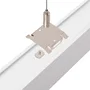 Lifud Luminiaire LED linéaire enlacable 120 cm 30W 3000Lm CCT (température de couleur réglable) 3000-6500K pour surface ou suspension, pour bureau, cuisine ou commerce